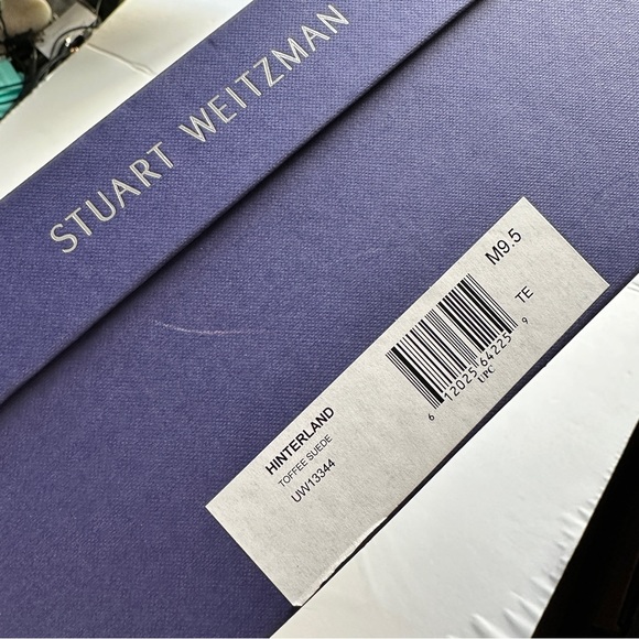 STUART WEITZMAN Hinterland Tan Suede Block Heel Over The Knee Boot 9.5 - Picture 3 of 17